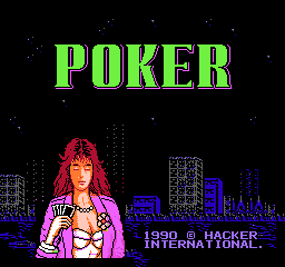 AV Poker (Japan) (Unl) Title Screen